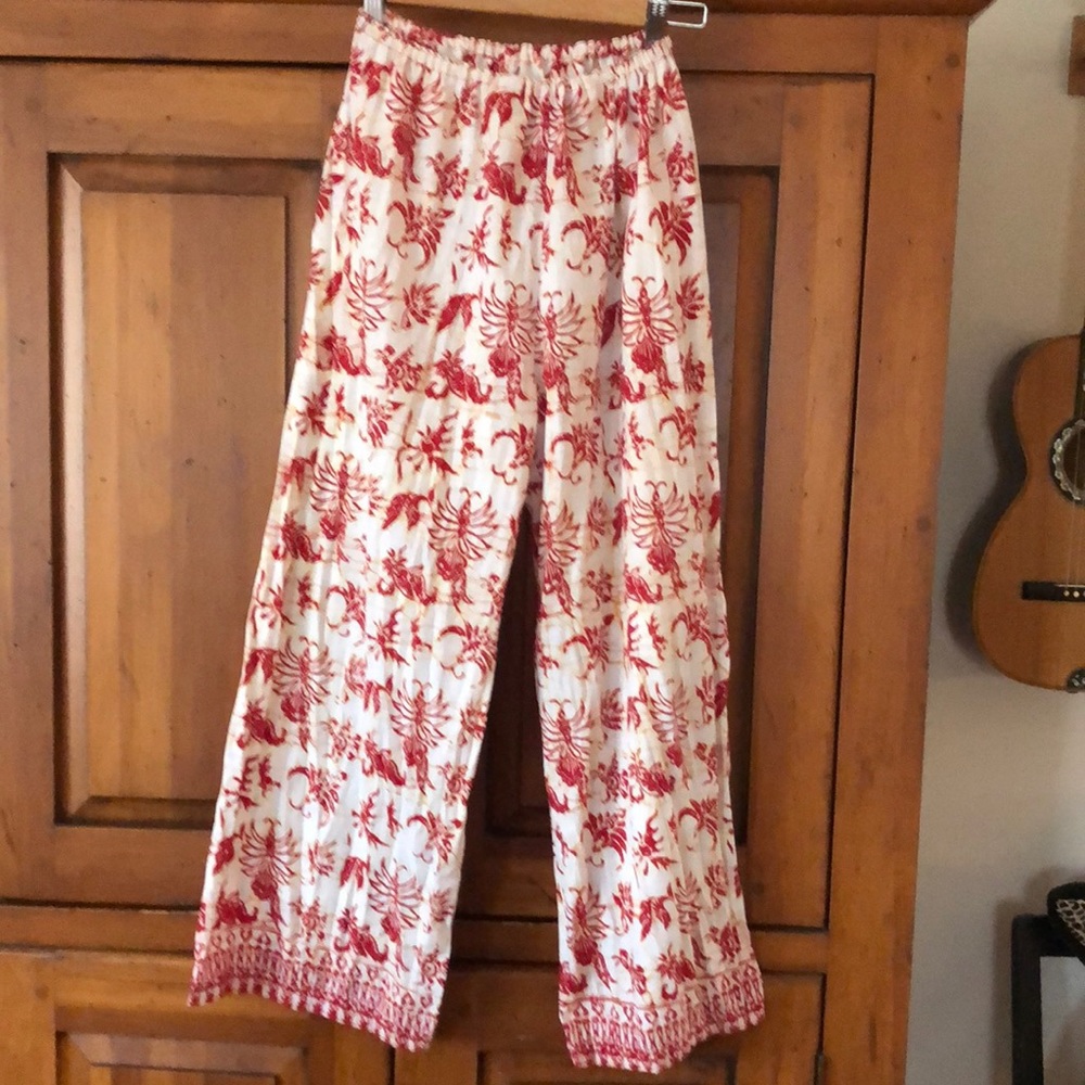 Batik lounge pants ~ Handmade